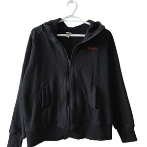 Bench Black Hoodie with Red Logo